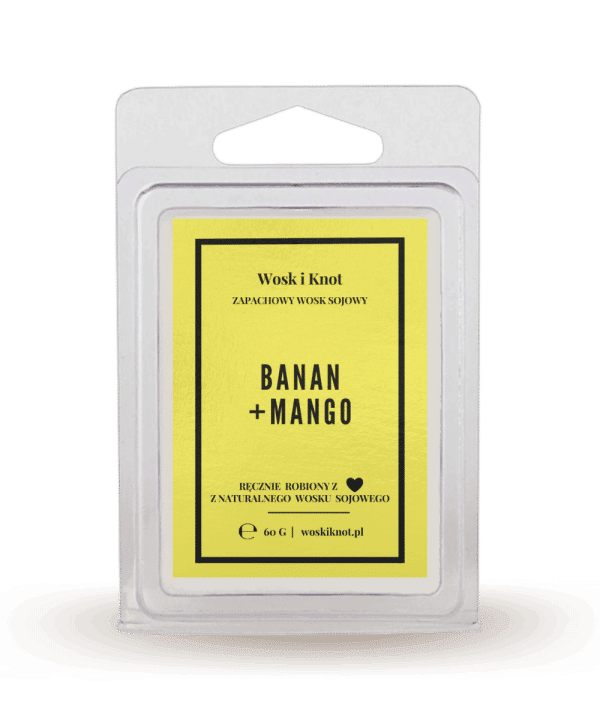 wosk zapachowy banan mango