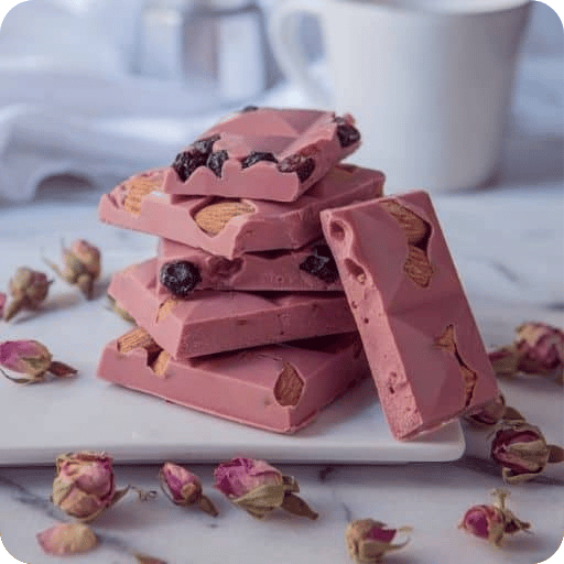 wosk zapachowy różowa czekolada